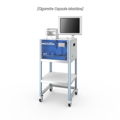 Filtro Rod Weighing Tester GB/T de la máquina de la cápsula del cigarrillo de la operación de la pantalla táctil