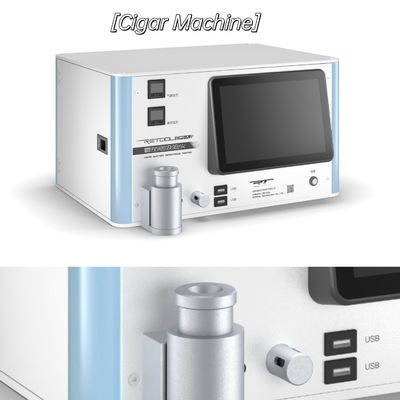 Máquina hecha a mano modificada para requisitos particulares de los cigarros del probador AC220V de la resistencia de la succión del cigarro