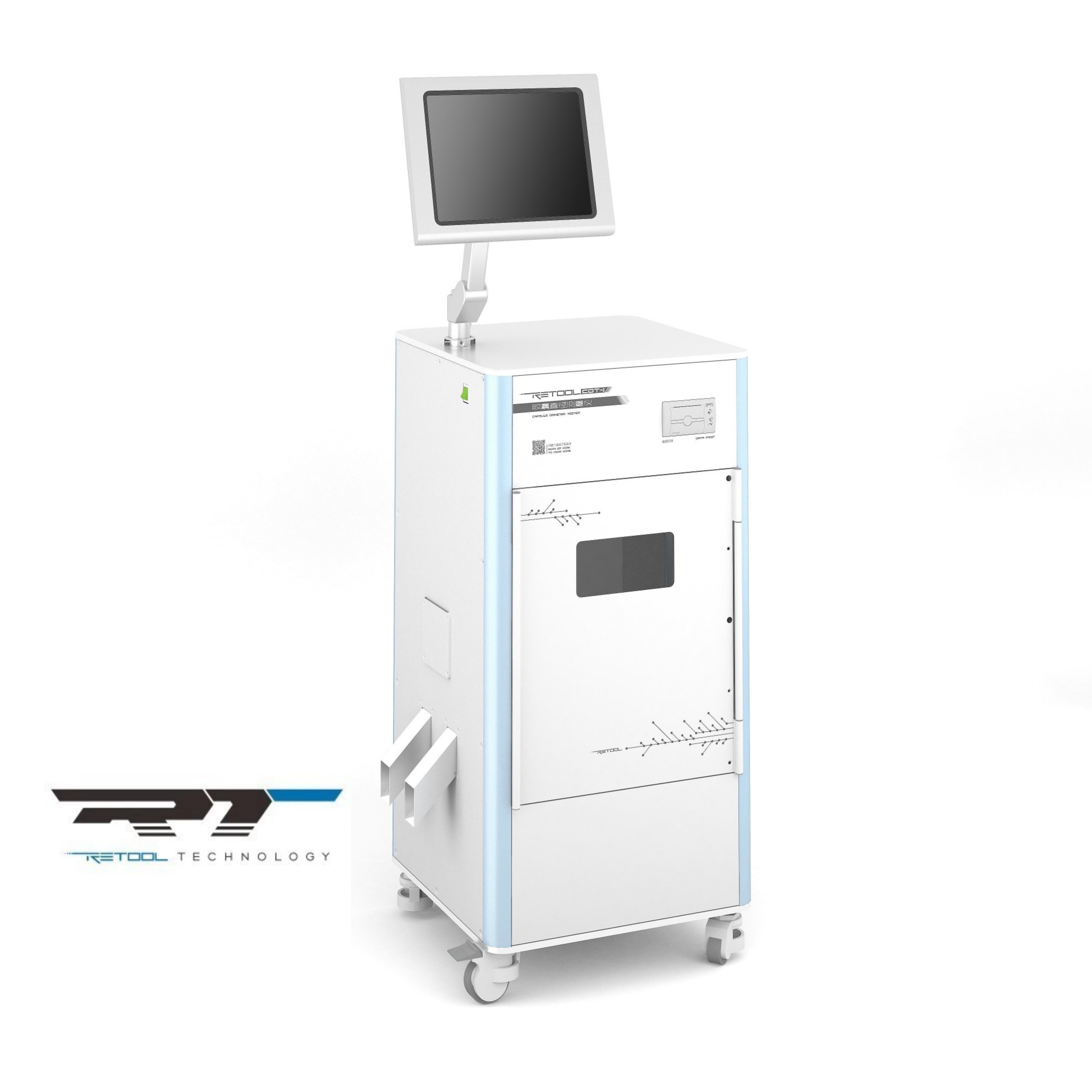 Elimine automáticamente los productos incompetentes filtran al OEM de Rod Machine Capsule Roundness Tester