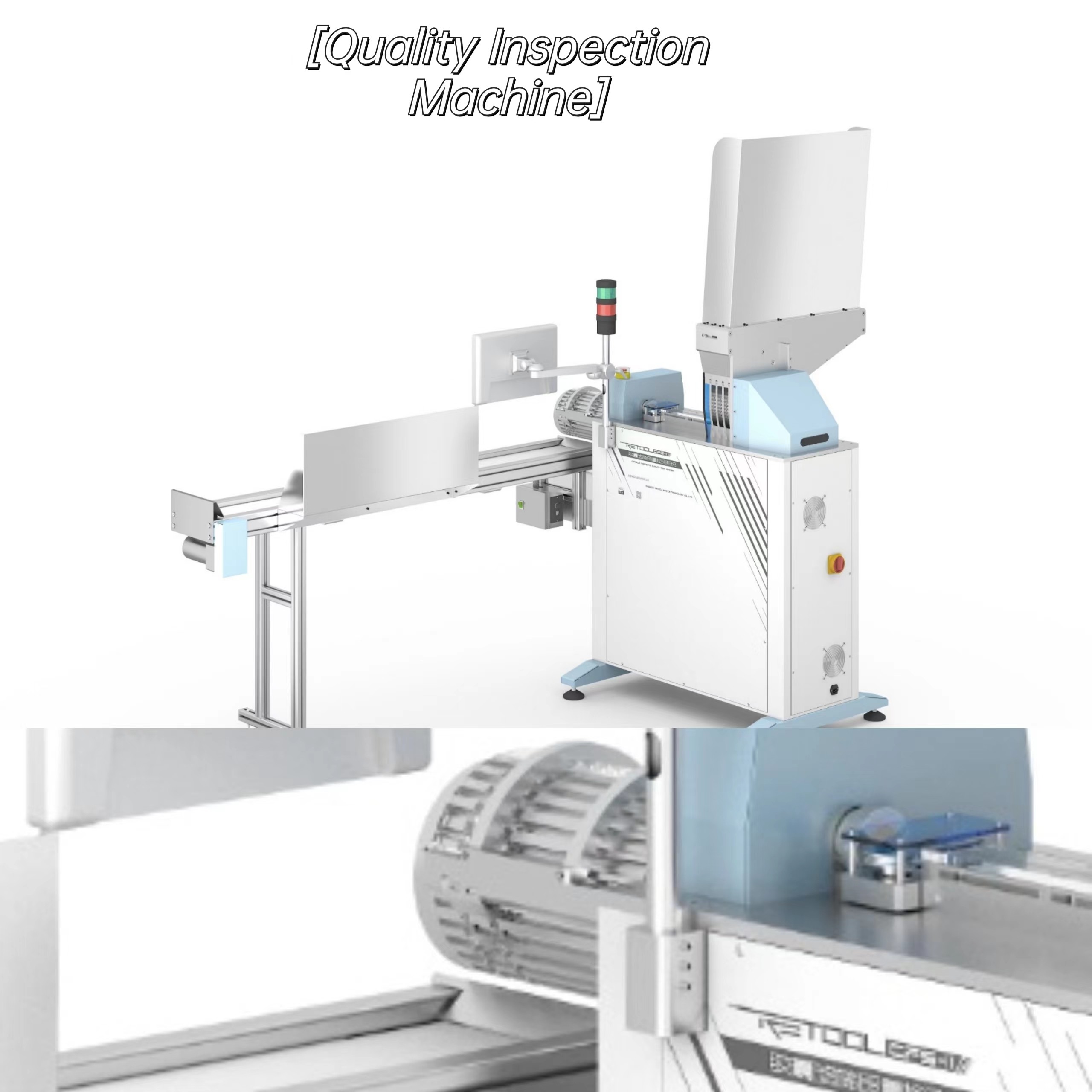 Filtro automático Rod Sorting Machine 220V de los sensores de alta velocidad de la alta precisión